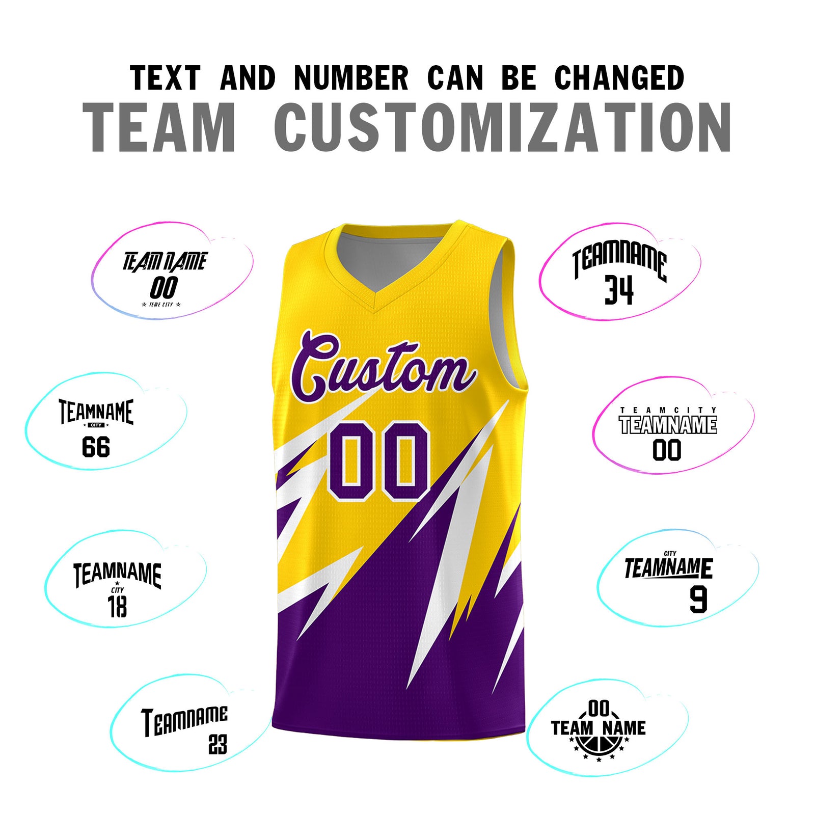 Custom Gold Abstract Mountain Pattern Sports Uniform Basketball Jersey