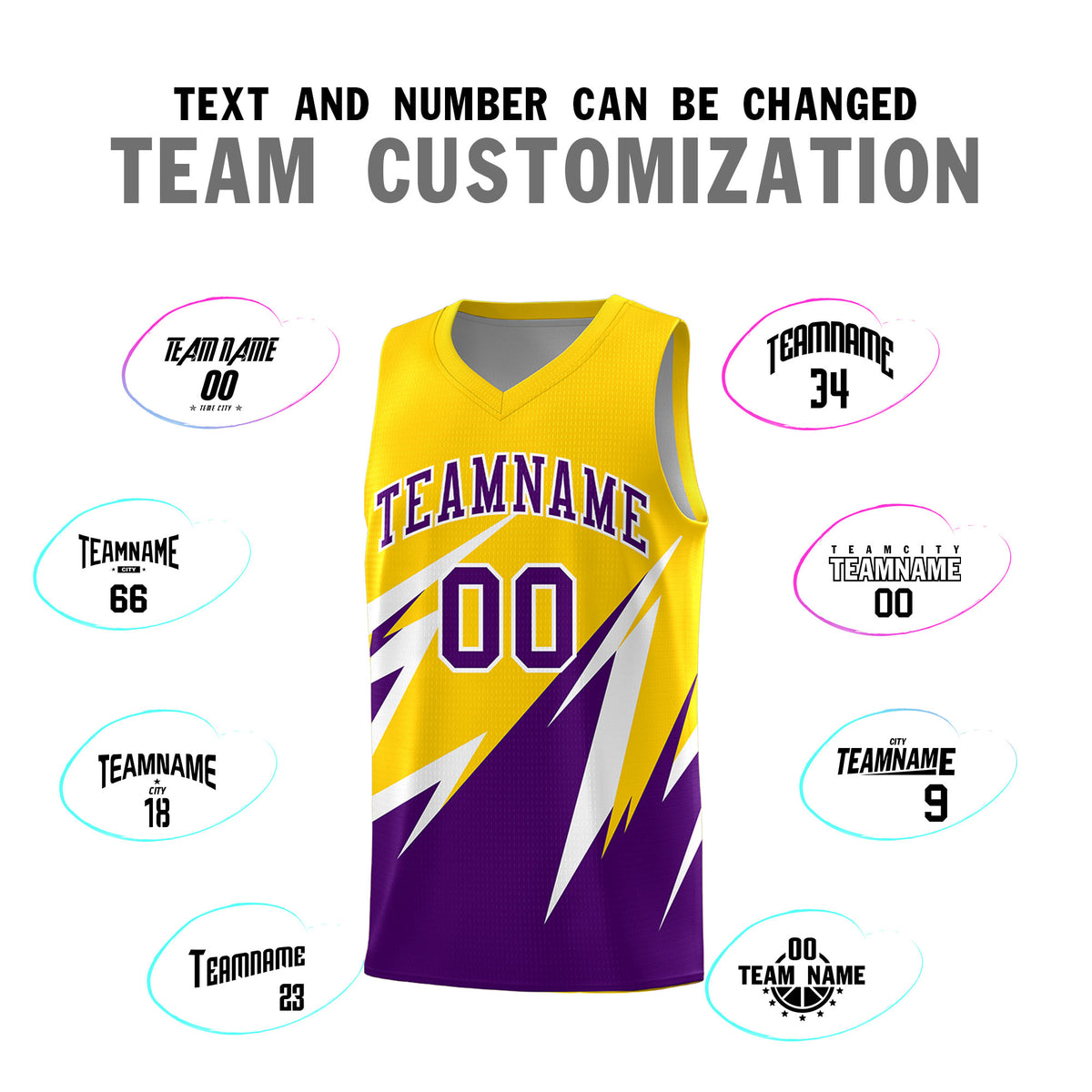 Custom Gold Abstract Mountain Pattern Sports Uniform Basketball Jersey