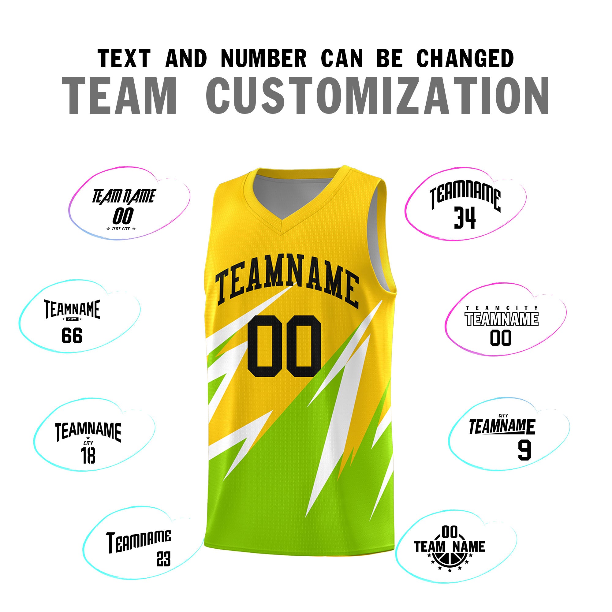 Custom Gold Abstract Mountain Pattern Sports Uniform Basketball Jersey