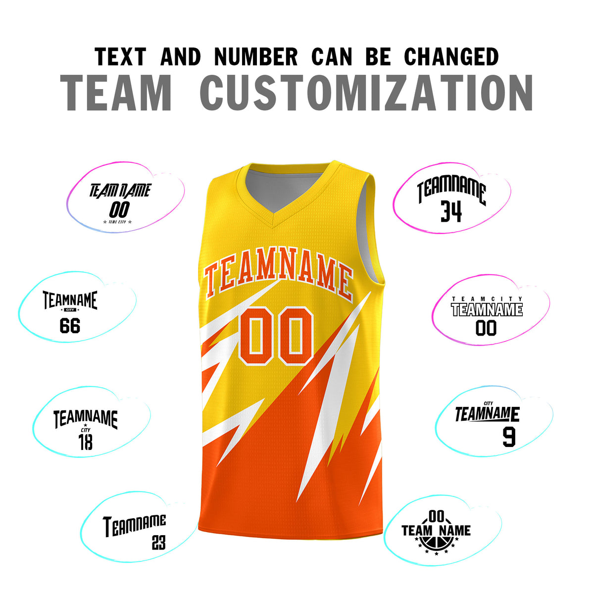Custom Gold Abstract Mountain Pattern Sports Uniform Basketball Jersey