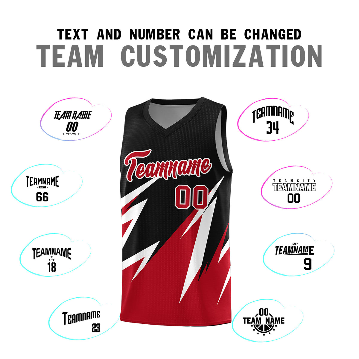 Custom Black Abstract Mountain Pattern Sports Uniform Basketball Jersey