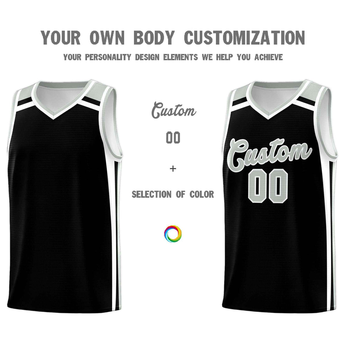 Custom Red Gray White Trendy Color Charge Series Sports Uniform Basketball Jersey| KXKSHOP