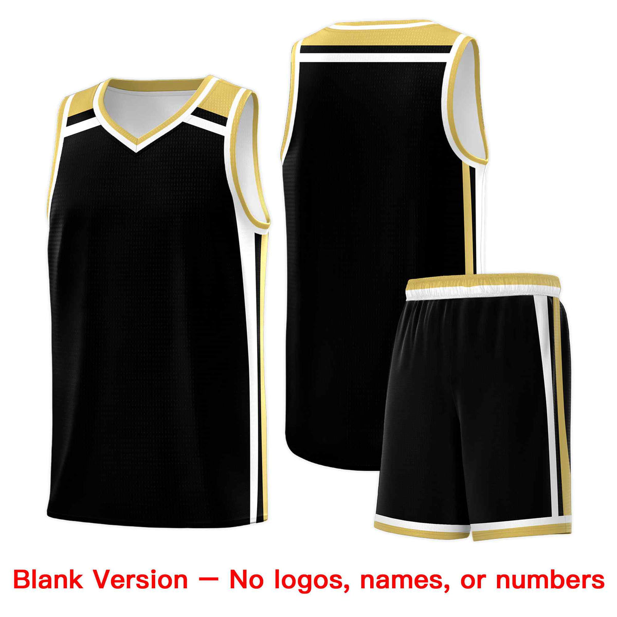 Custom Black Khaki White Trendy Color Charge Series Sports Uniform Basketball Jersey