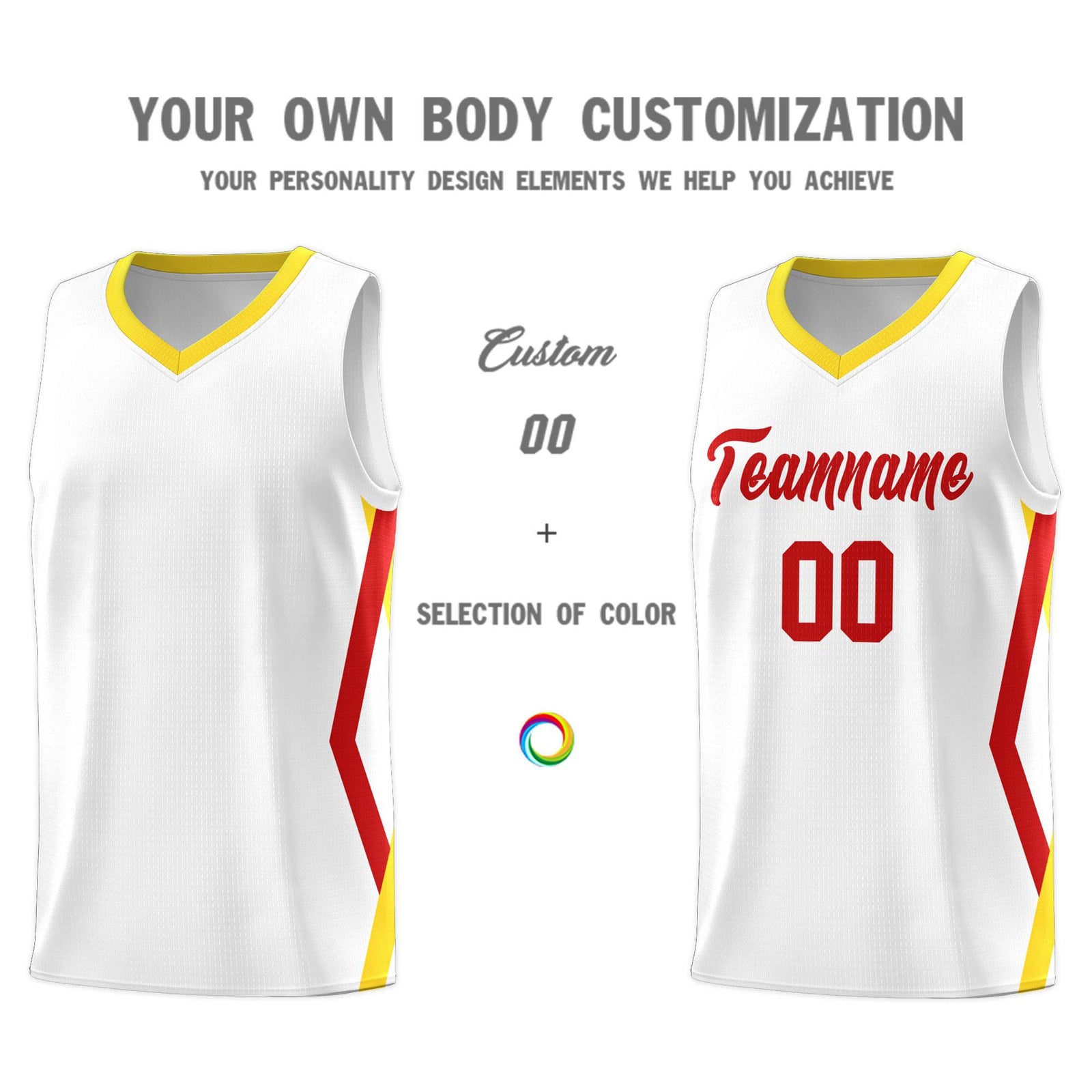 Custom White Side Rhombus Graffiti Pattern Sets Basketball Jersey