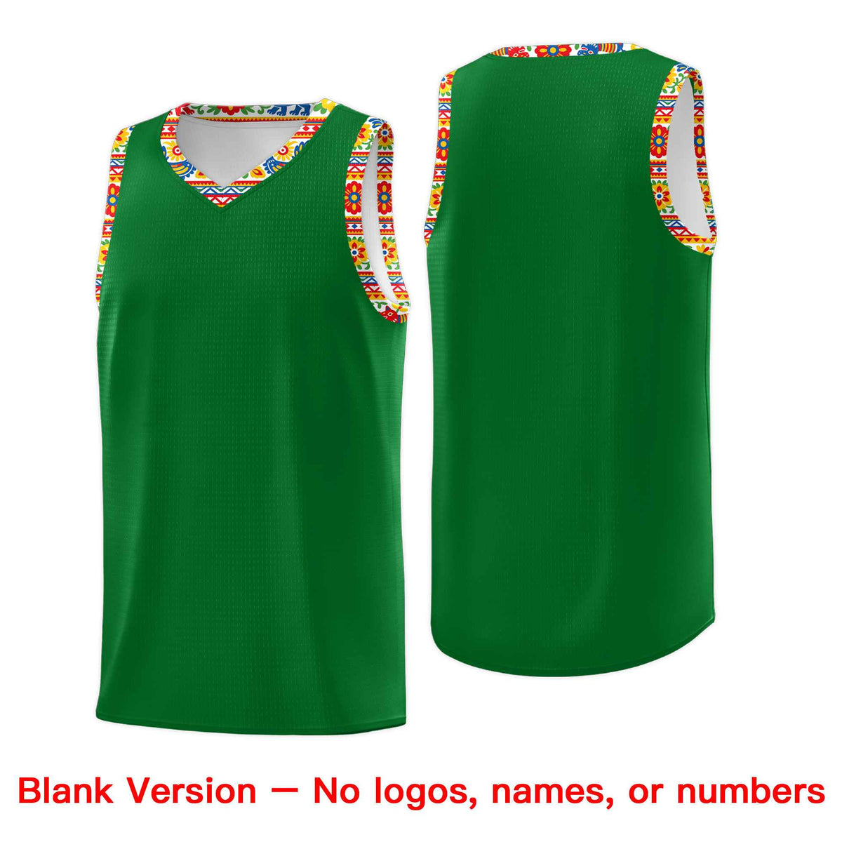 Custom White Orange Mexican Colors Graffiti Patterns Lightweight Uniform Basketball Jersey