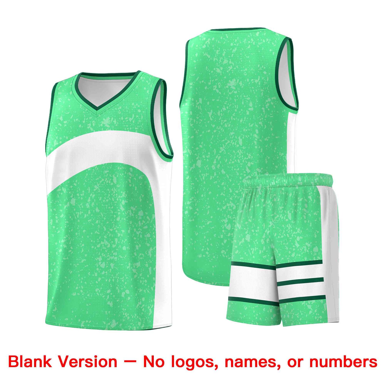Custom Green Kelly Green Dot Graffiti Pattern Irregular Team Names Sports Uniform Basketball Jersey| KXKSHOP