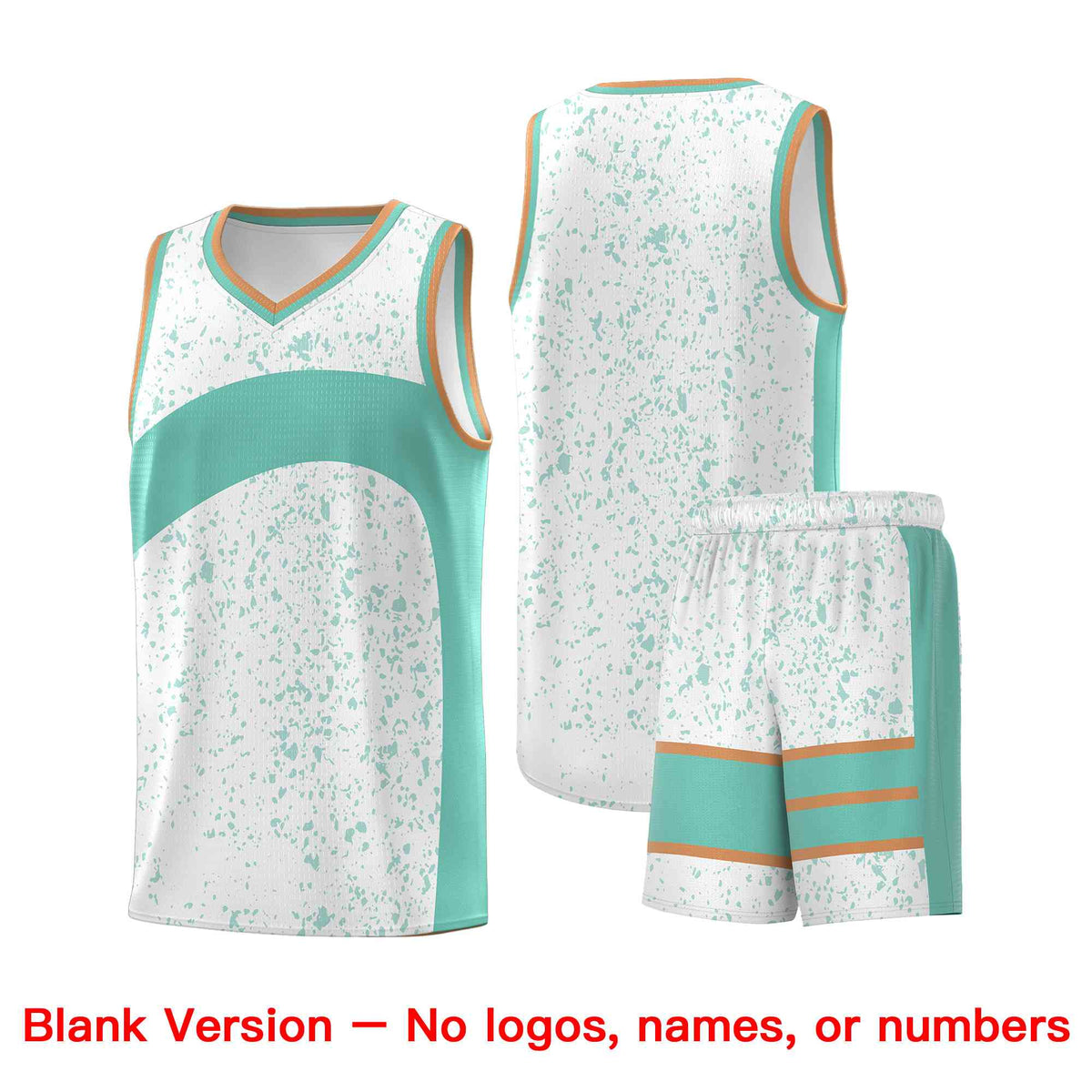Custom White Bright Green Dot Graffiti Pattern Irregular Team Names Sports Uniform Basketball Jersey