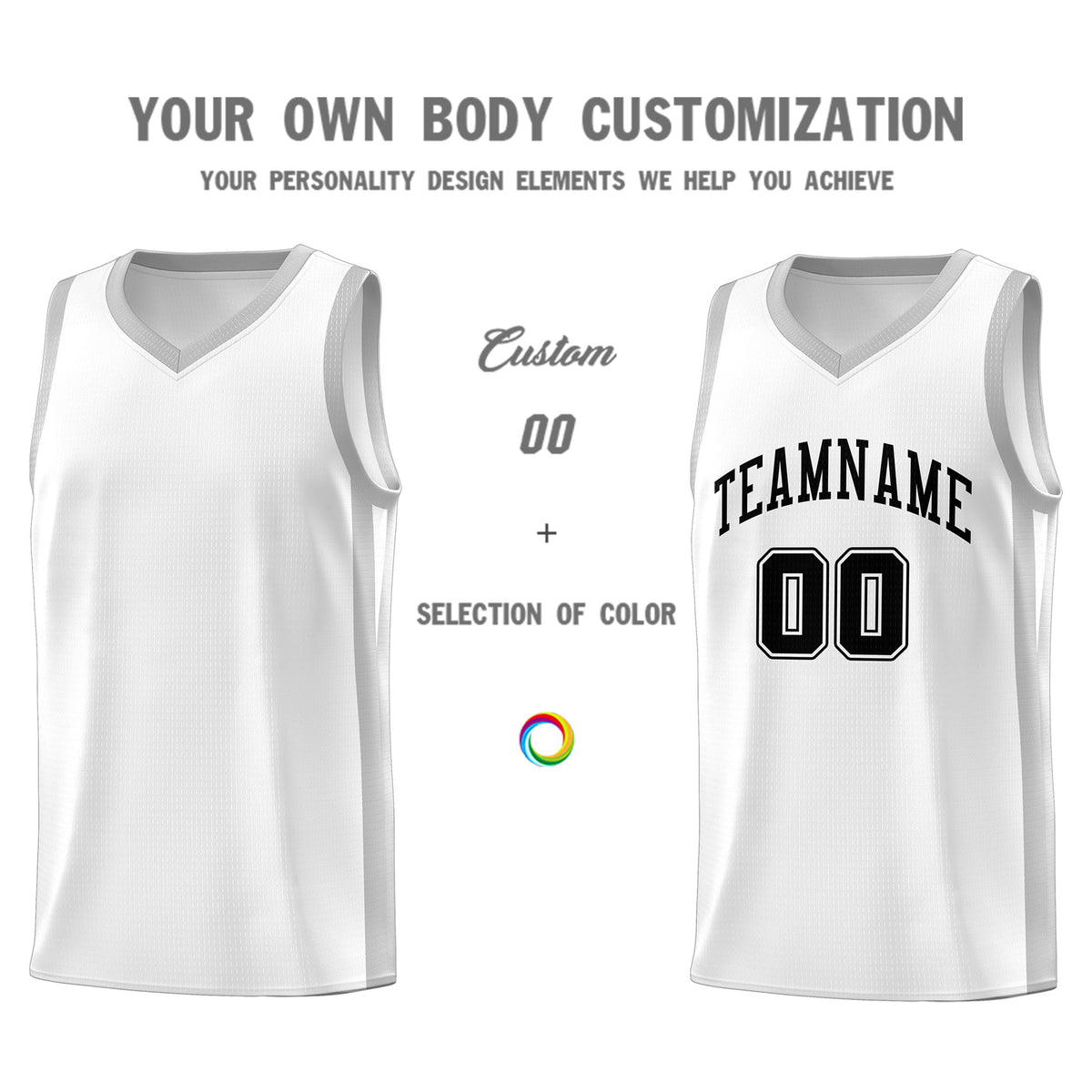 Fans-Made | Custom White Silver Classic Sets Sports Uniform Basketball Jersey ¨C Available for Reorder