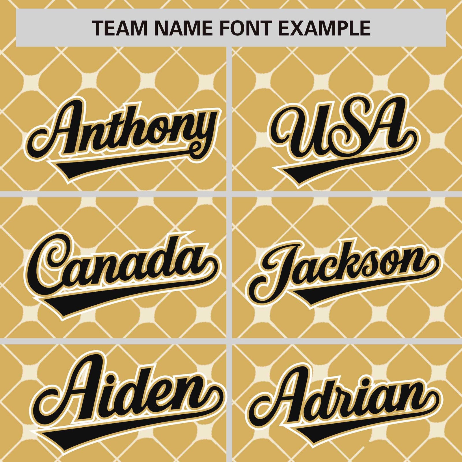 Custom Old Gold-White Plaid Design Authentic Baseball Jersey