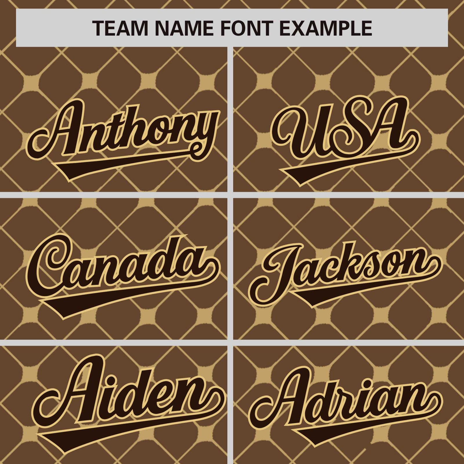 Custom Light Brown-Khaki Plaid Design Authentic Baseball Jersey