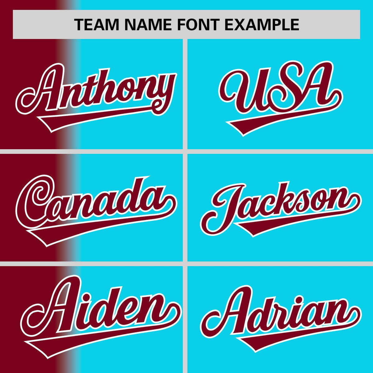 Custom Sky Blue Crimson Pinstripe Personalized Gradient Authentic Baseball Jersey