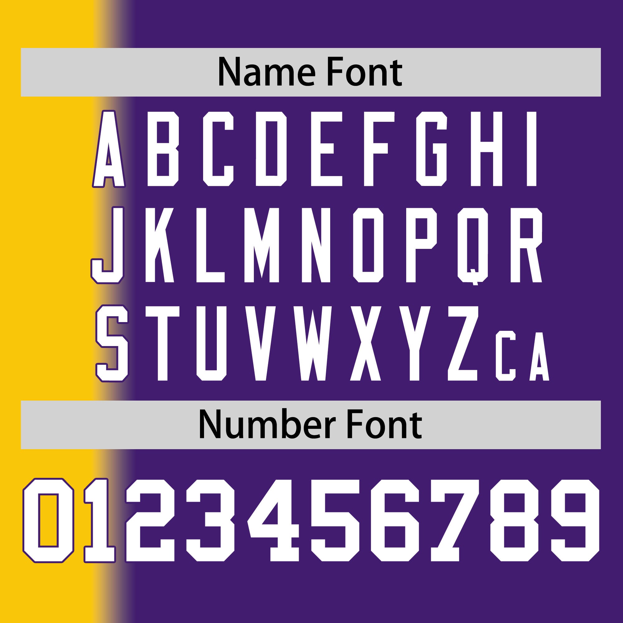 Custom Purple Gold Pinstripe Personalized Gradient Authentic Baseball Jersey