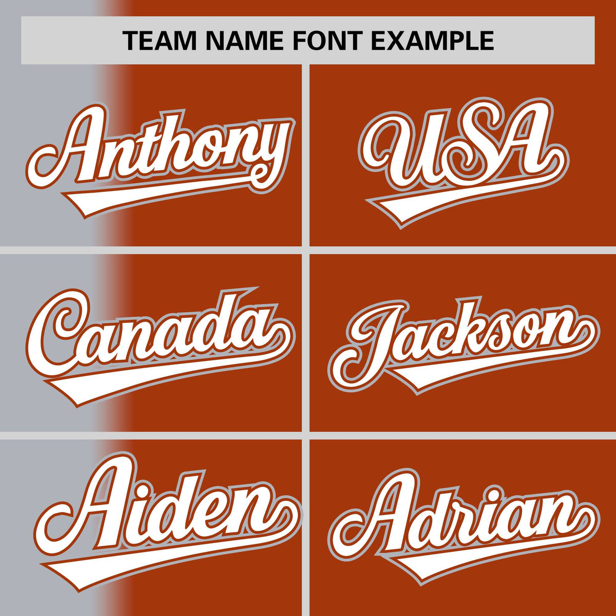 Custom Texas Orange Gray Pinstripe Personalized Gradient Authentic Baseball Jersey