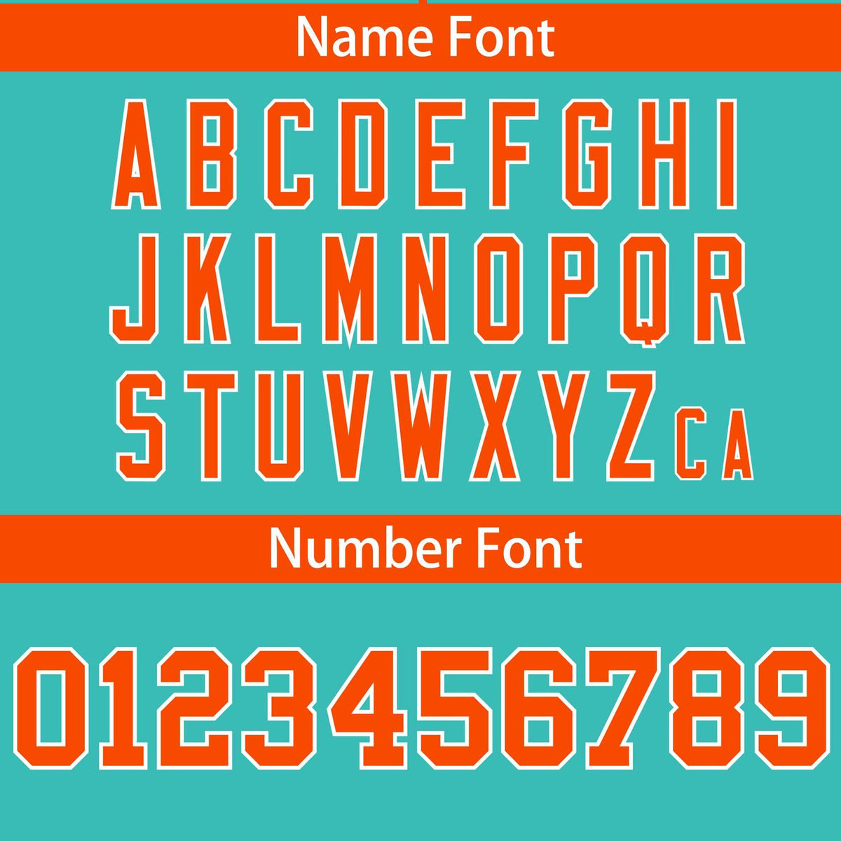 Custom Aqua Orange Classic Style Personalized Full Button Authentic Baseball Jersey