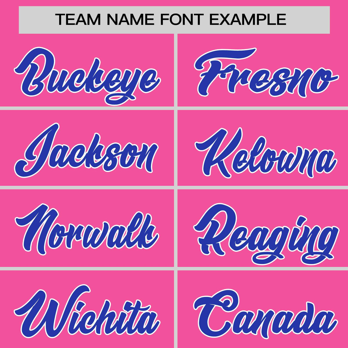 Custom Pink Royal-White Personalized Color Block Authentic Baseball jersey