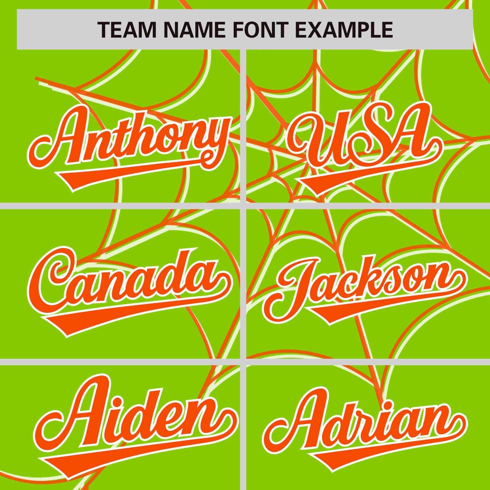 Custom Neon Green-Orange Spider Web Pattern Raglan Sleeves Authentic Baseball Jersey