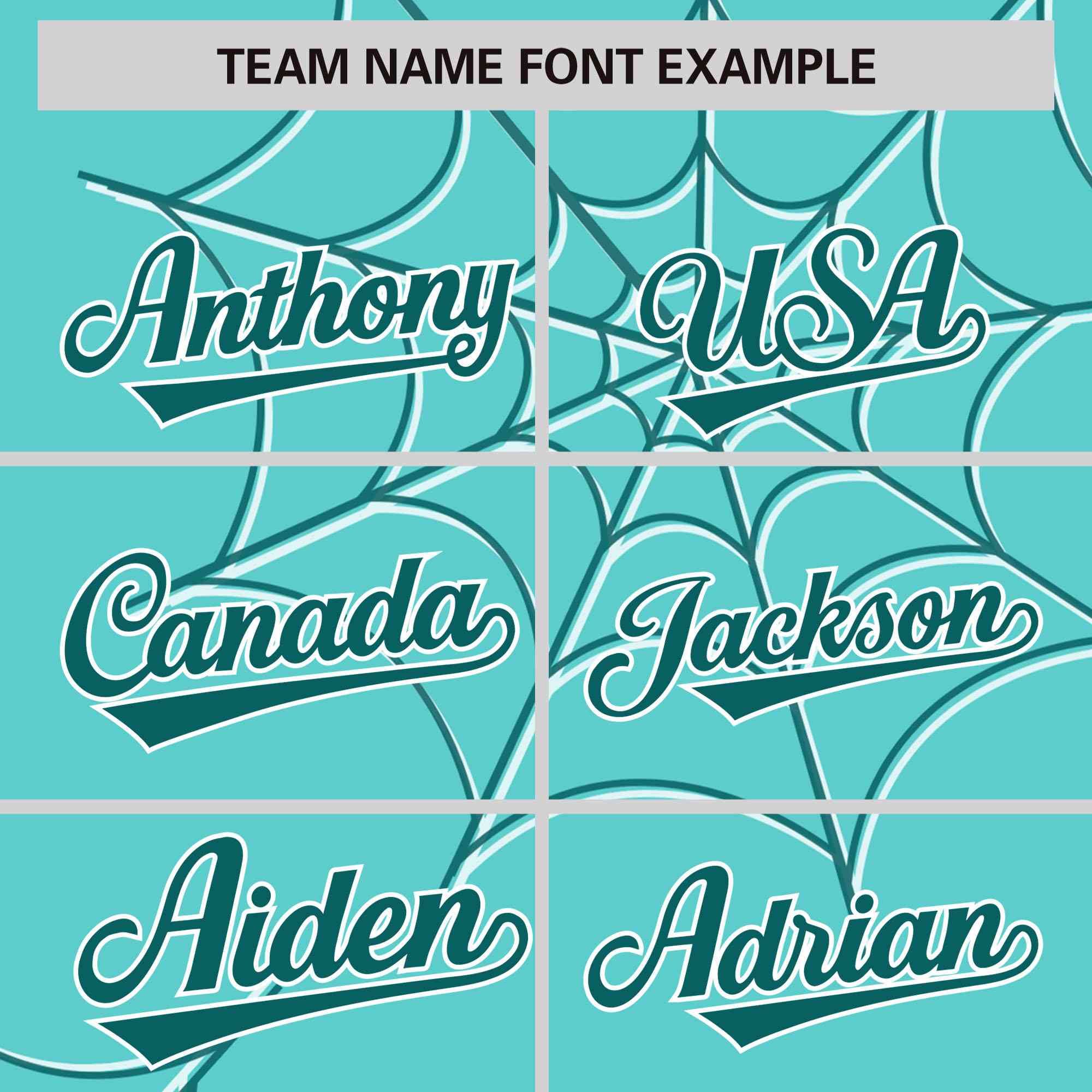 Custom Bright Green-Aqua Spider Web Pattern Raglan Sleeves Authentic Baseball Jersey