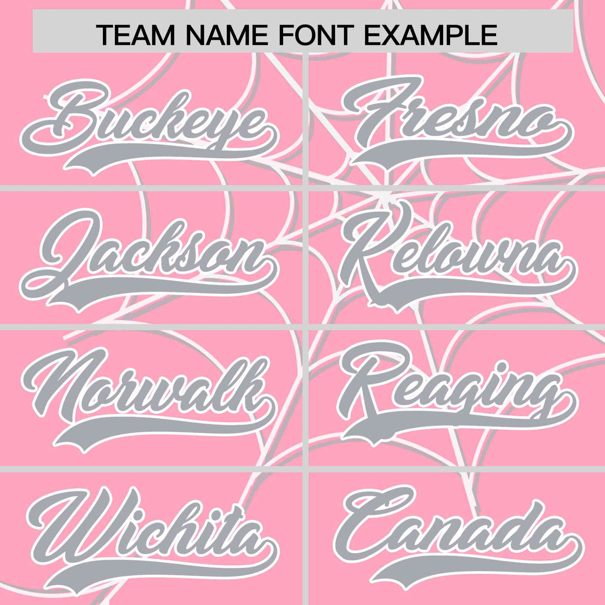 Custom Light Pink-White Spider Web Pattern Raglan Sleeves Authentic Baseball Jersey