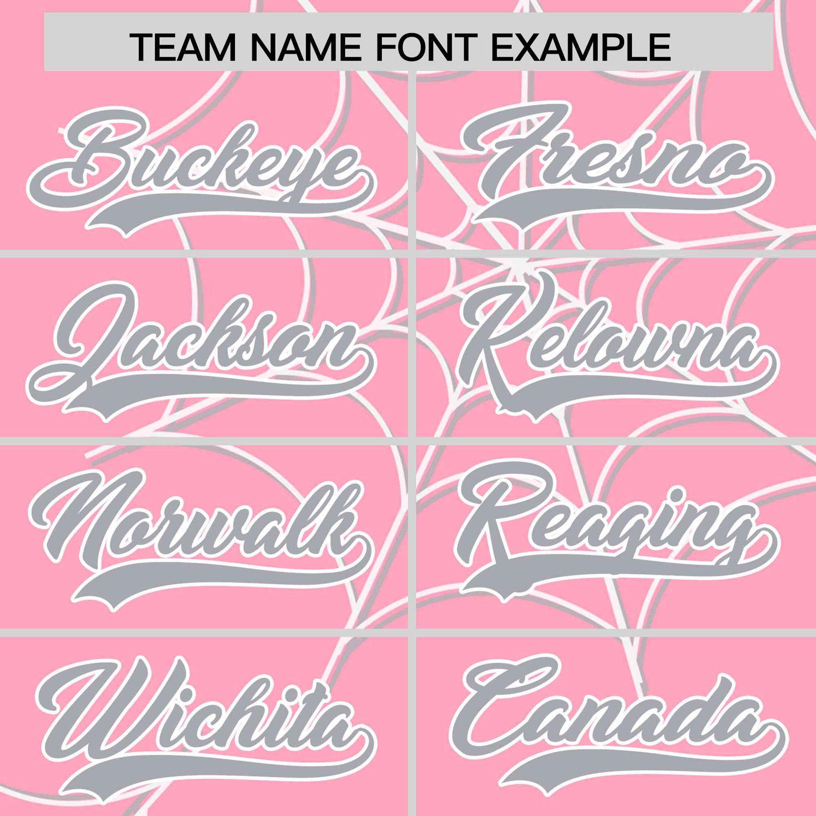 Custom Light Pink-White Spider Web Pattern Raglan Sleeves Authentic Baseball Jersey