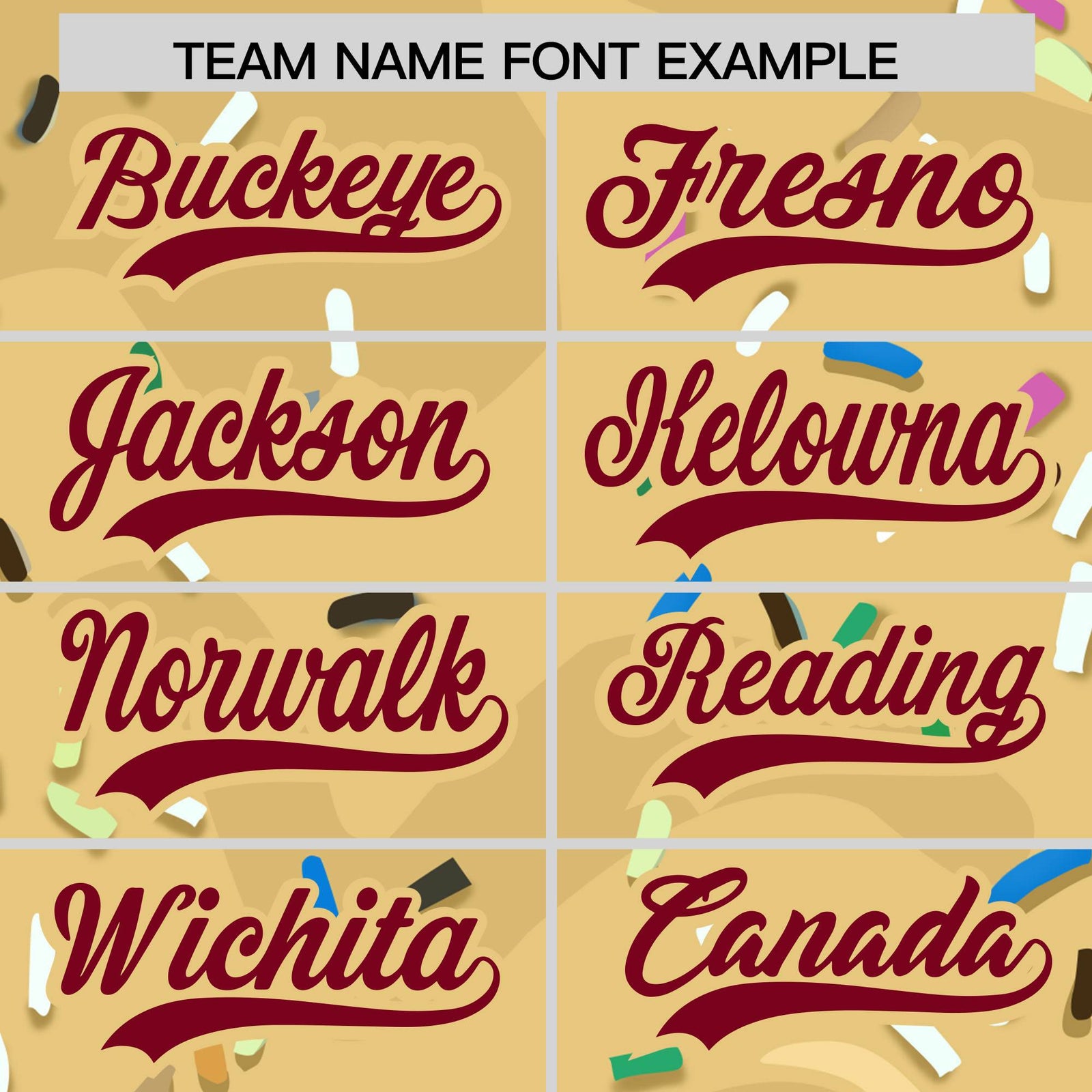 Custom Khaki Ice Cream Cone Graffiti Pattern Fashion Authentic Baseball Jersey