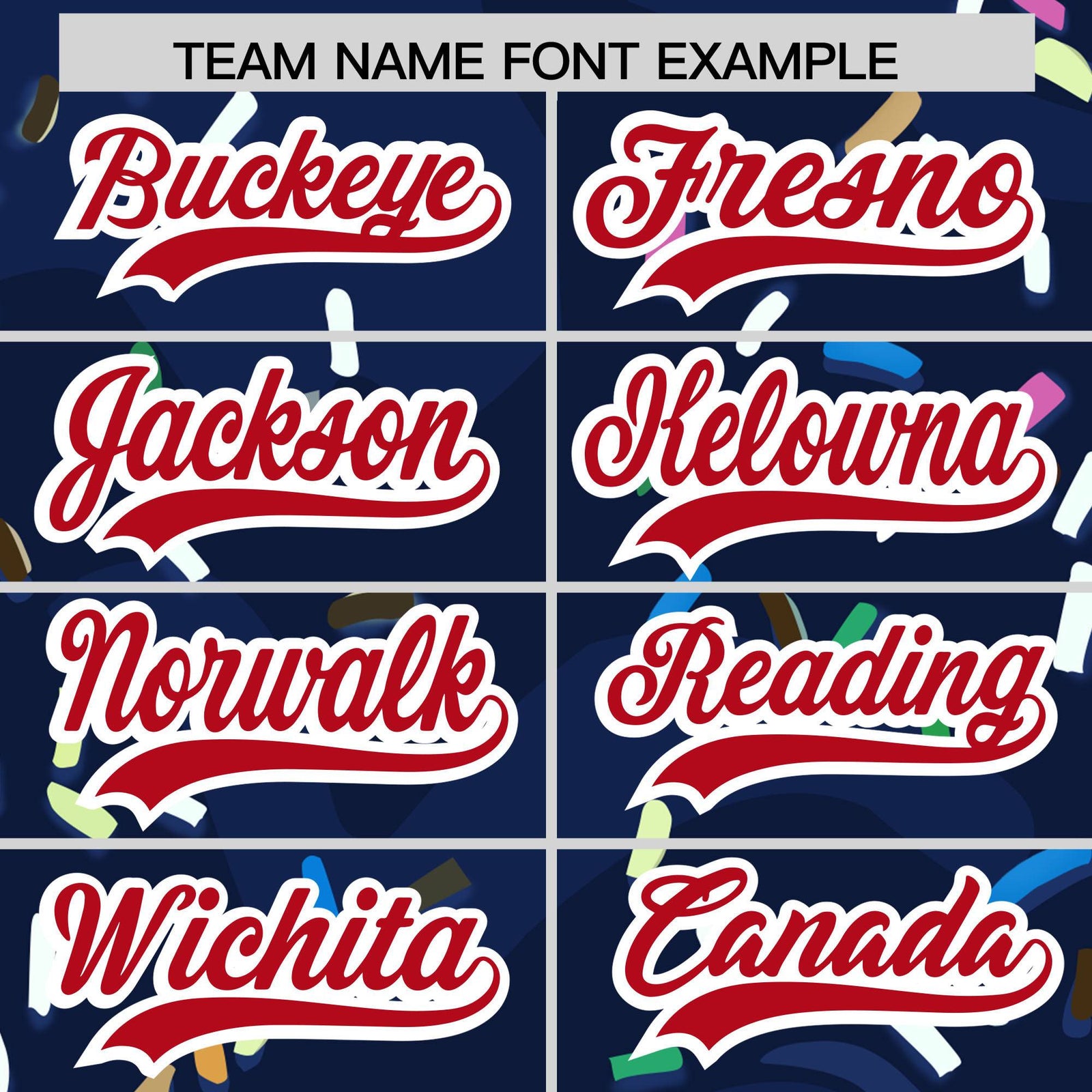 Custom Navy Ice Cream Cone Graffiti Pattern Fashion Authentic Baseball Jersey