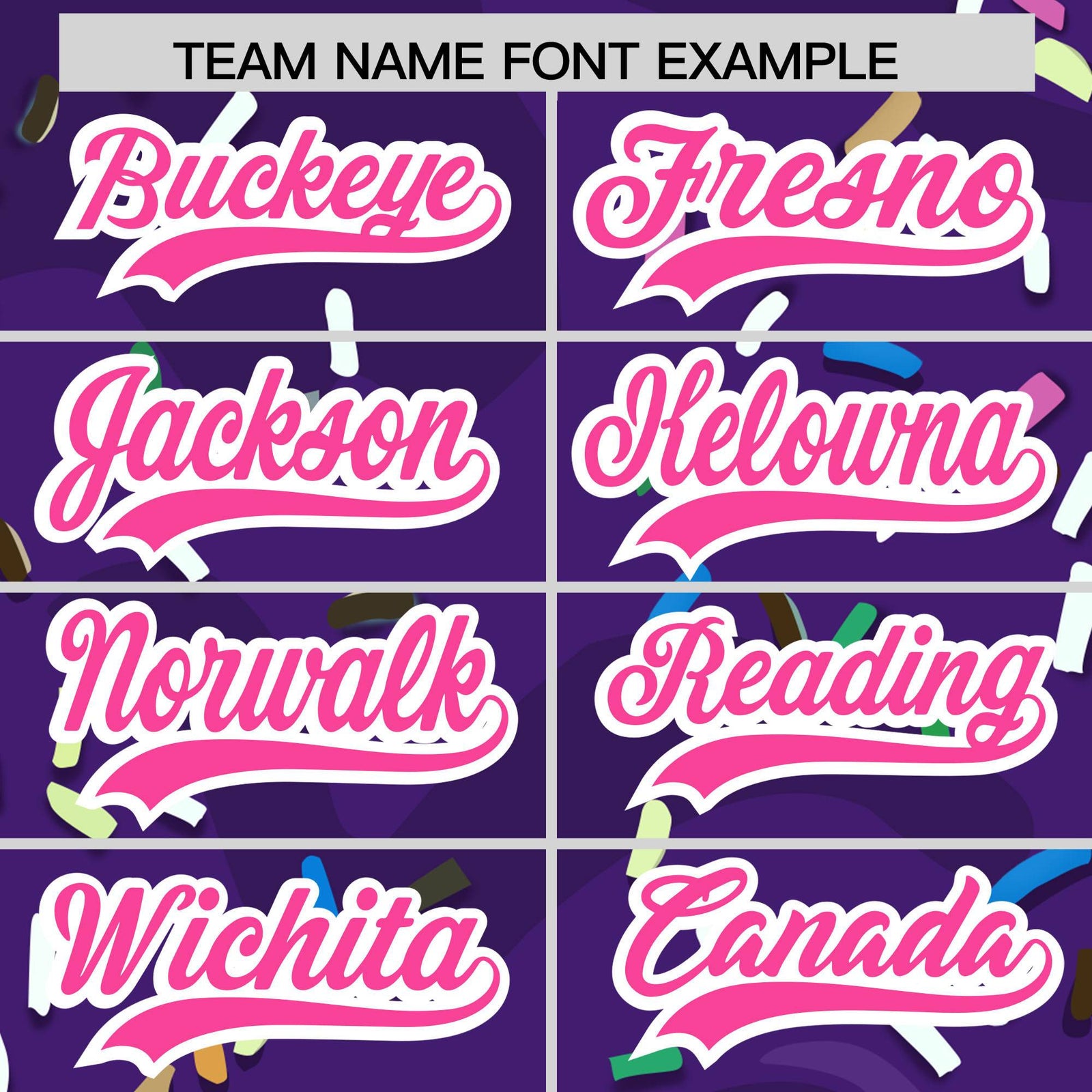 Custom Purple Ice Cream Cone Graffiti Pattern Fashion Authentic Baseball Jersey