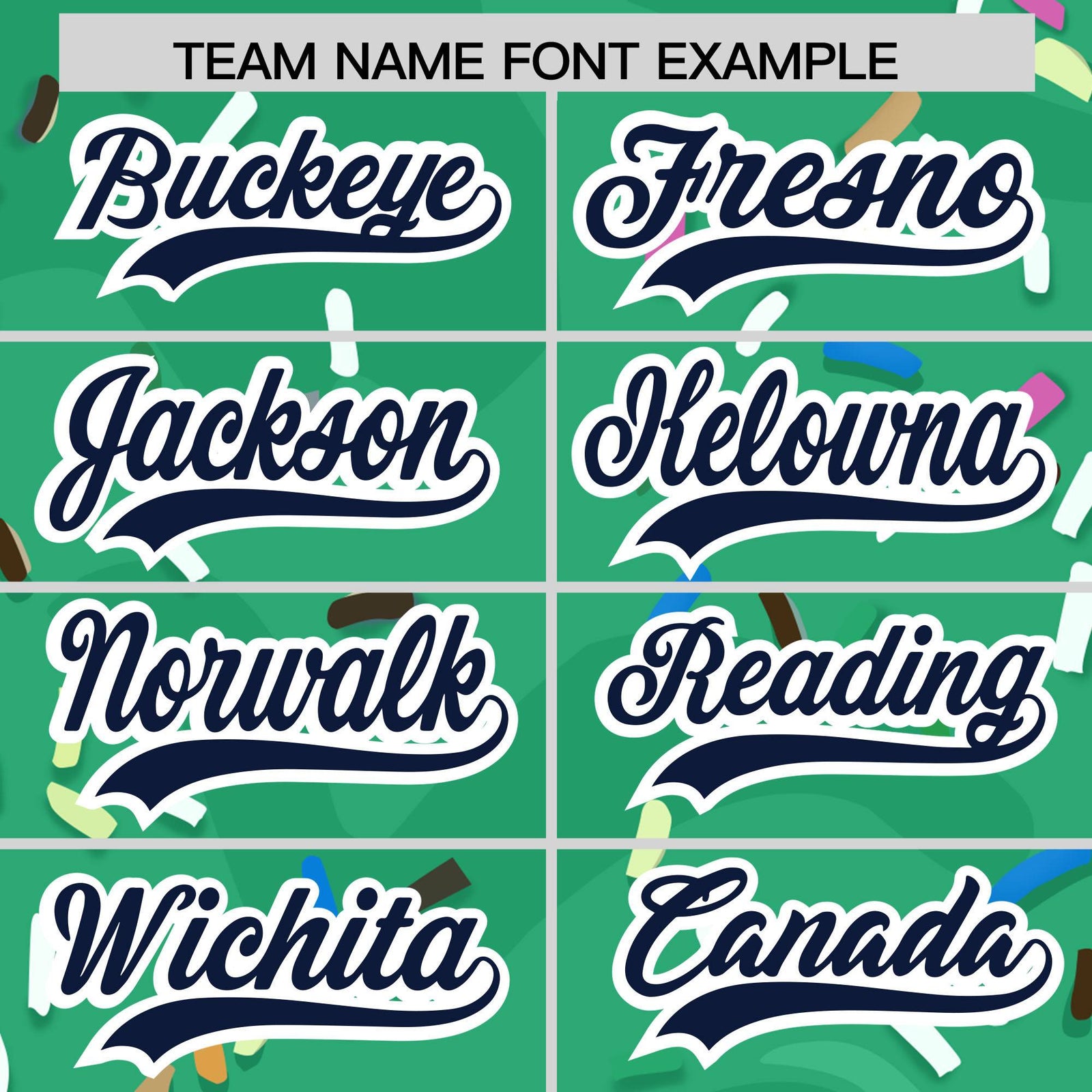 Custom Brilliant Green Ice Cream Cone Graffiti Pattern Fashion Authentic Baseball Jersey