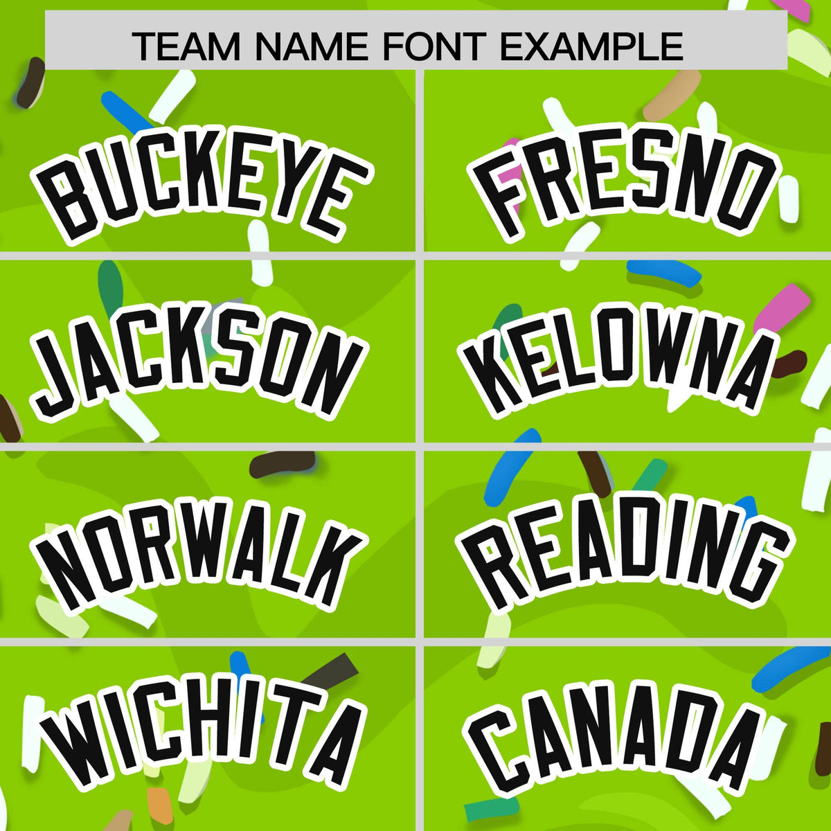 Custom Neon Green Ice Cream Cone Graffiti Pattern Fashion Authentic Baseball Jersey