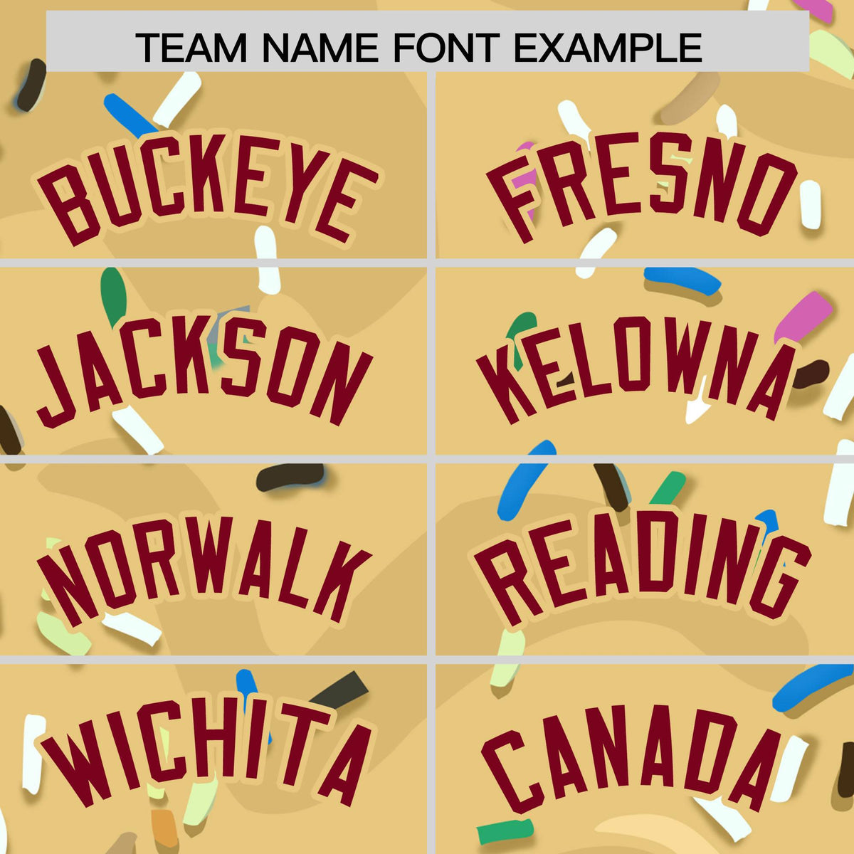 Custom Khaki Ice Cream Cone Graffiti Pattern Fashion Authentic Baseball Jersey