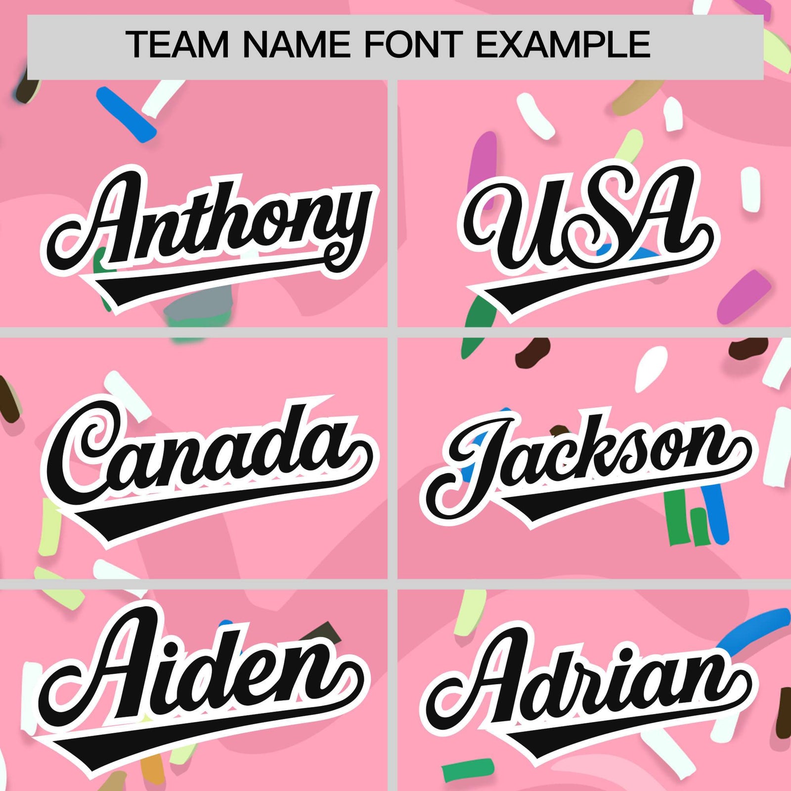 Custom Light Pink Ice Cream Cone Graffiti Pattern Fashion Authentic Baseball Jersey