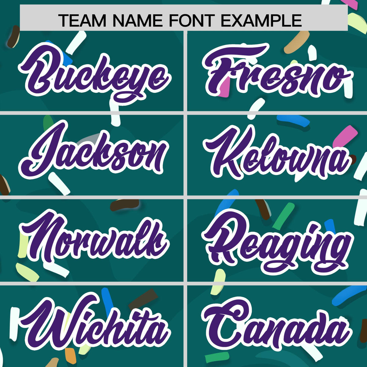 Custom Aqua Ice Cream Cone Graffiti Pattern Fashion Authentic Baseball Jersey