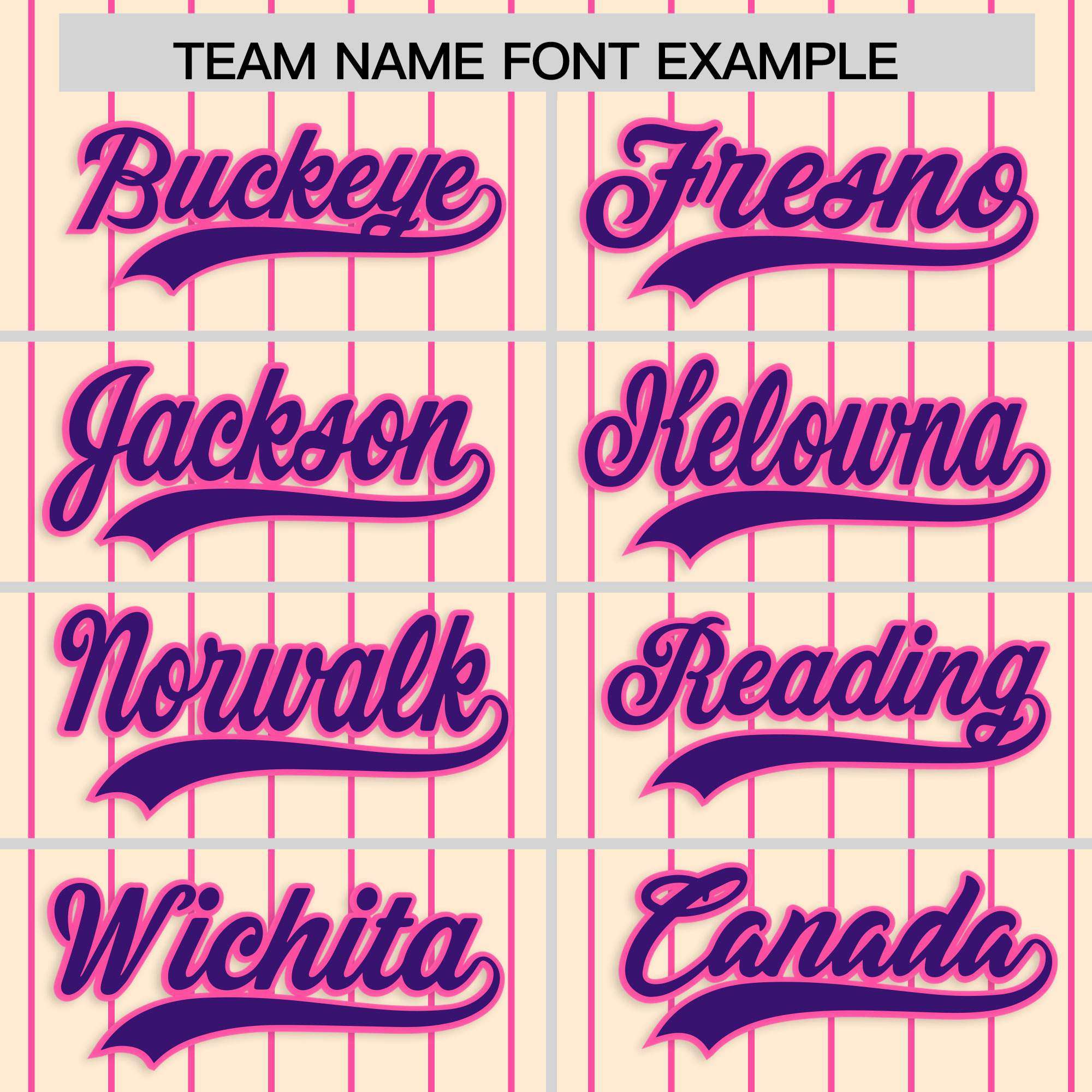Custom Cream Pink Stripe Fashion Raglan Sleeves Authentic Baseball Jersey