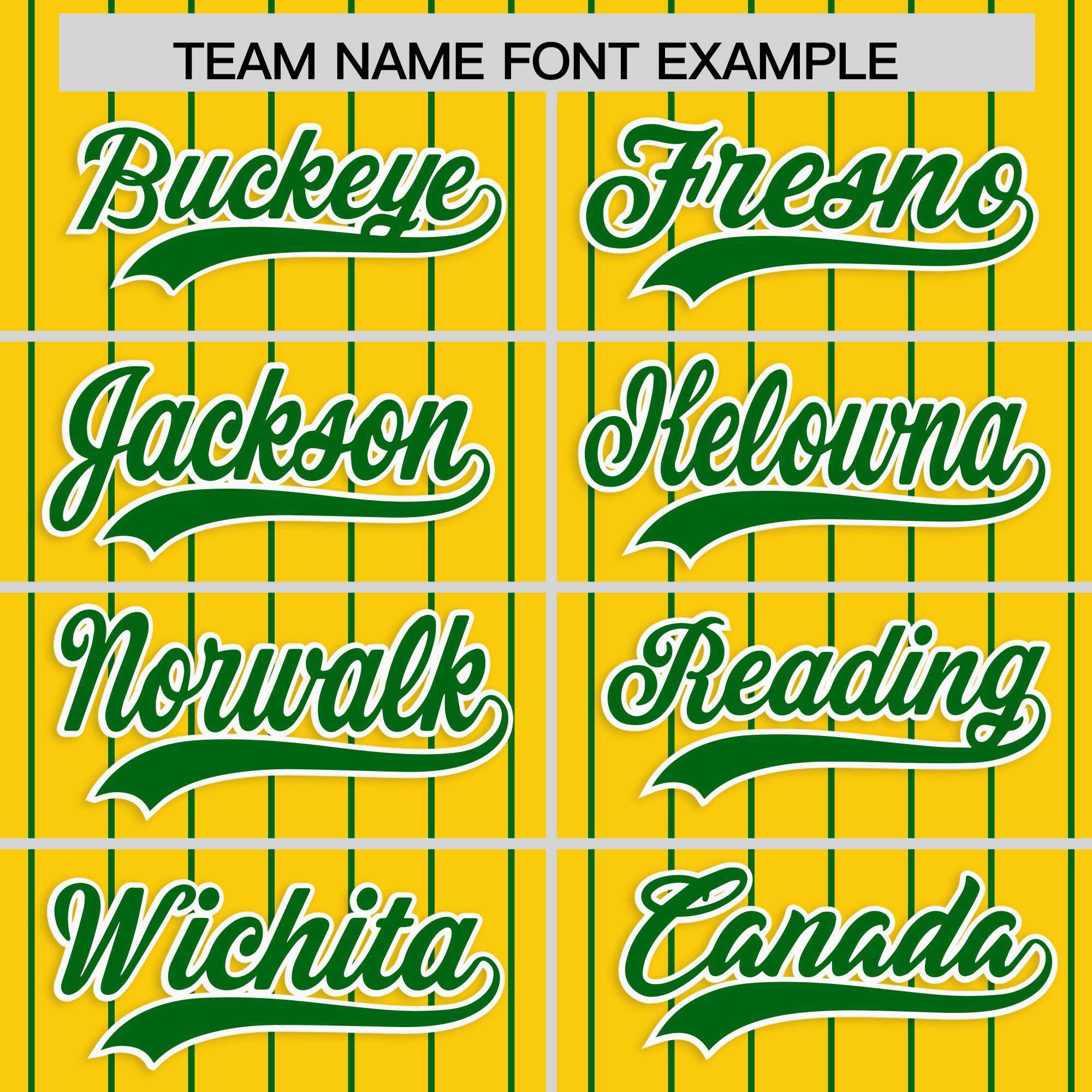 Custom Gold Kelly Green Stripe Fashion Raglan Sleeves Authentic Baseball Jersey