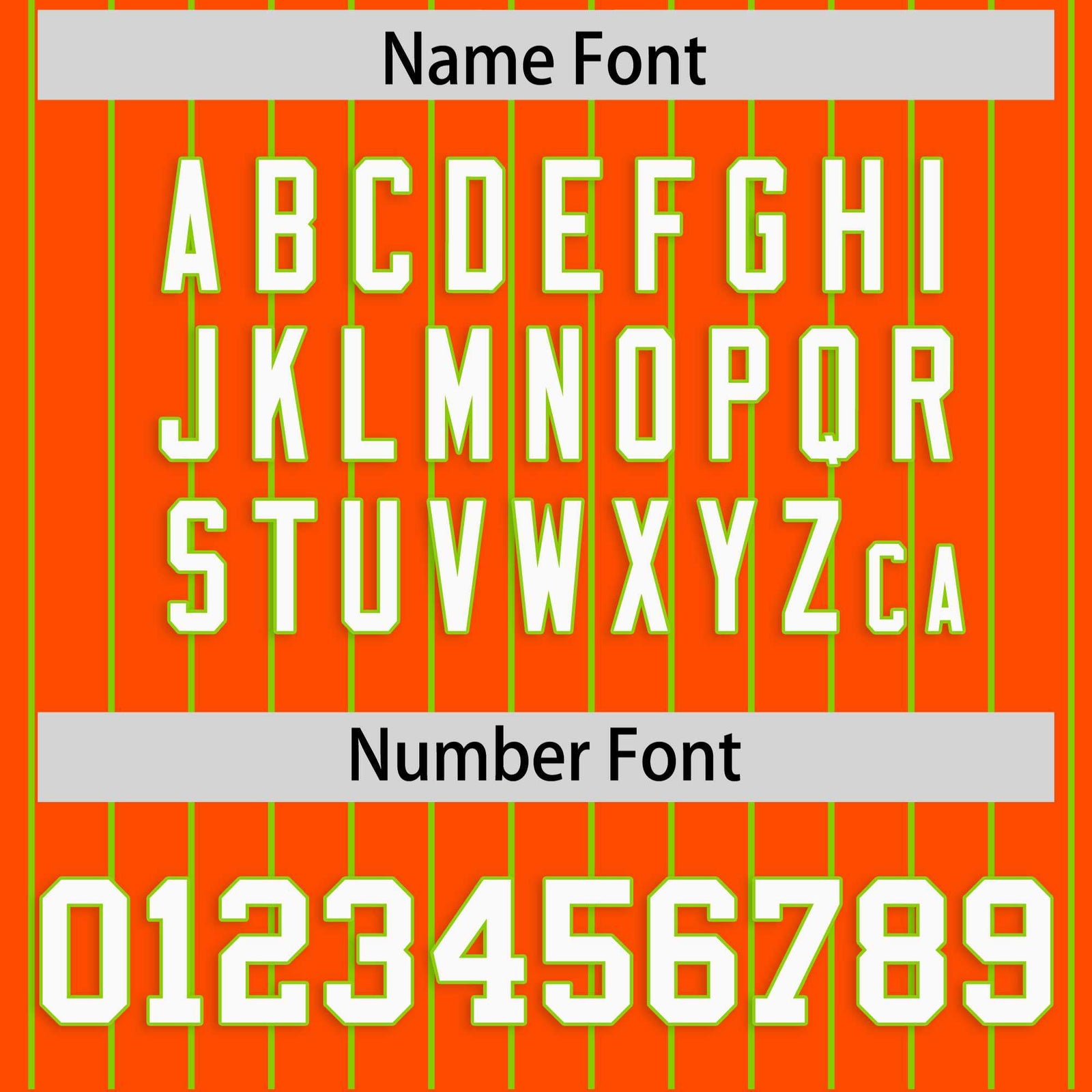 Custom Orange Neon Green Stripe Fashion Raglan Sleeves Authentic Baseball Jersey