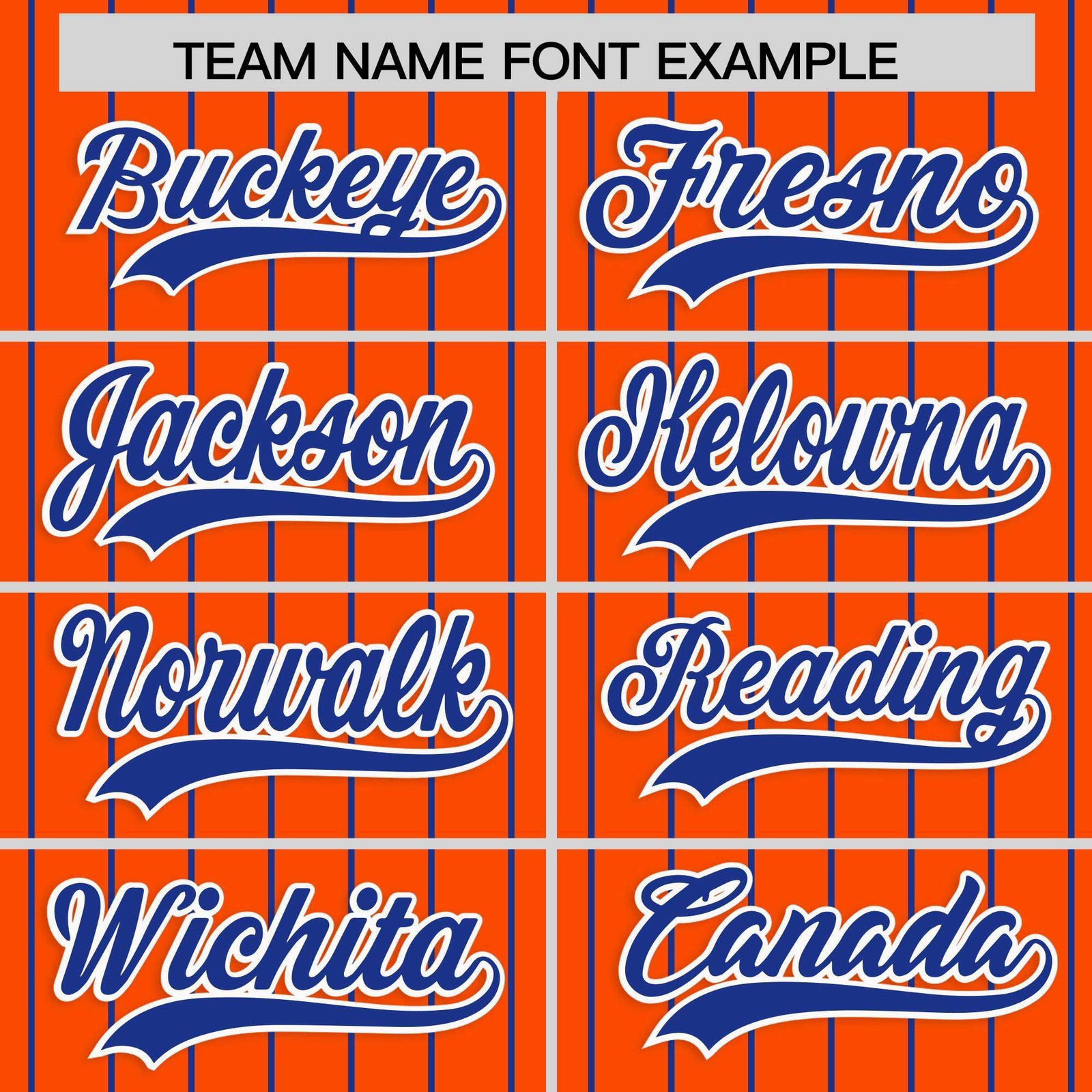 Custom Orange Royal Stripe Fashion Raglan Sleeves Authentic Baseball Jersey