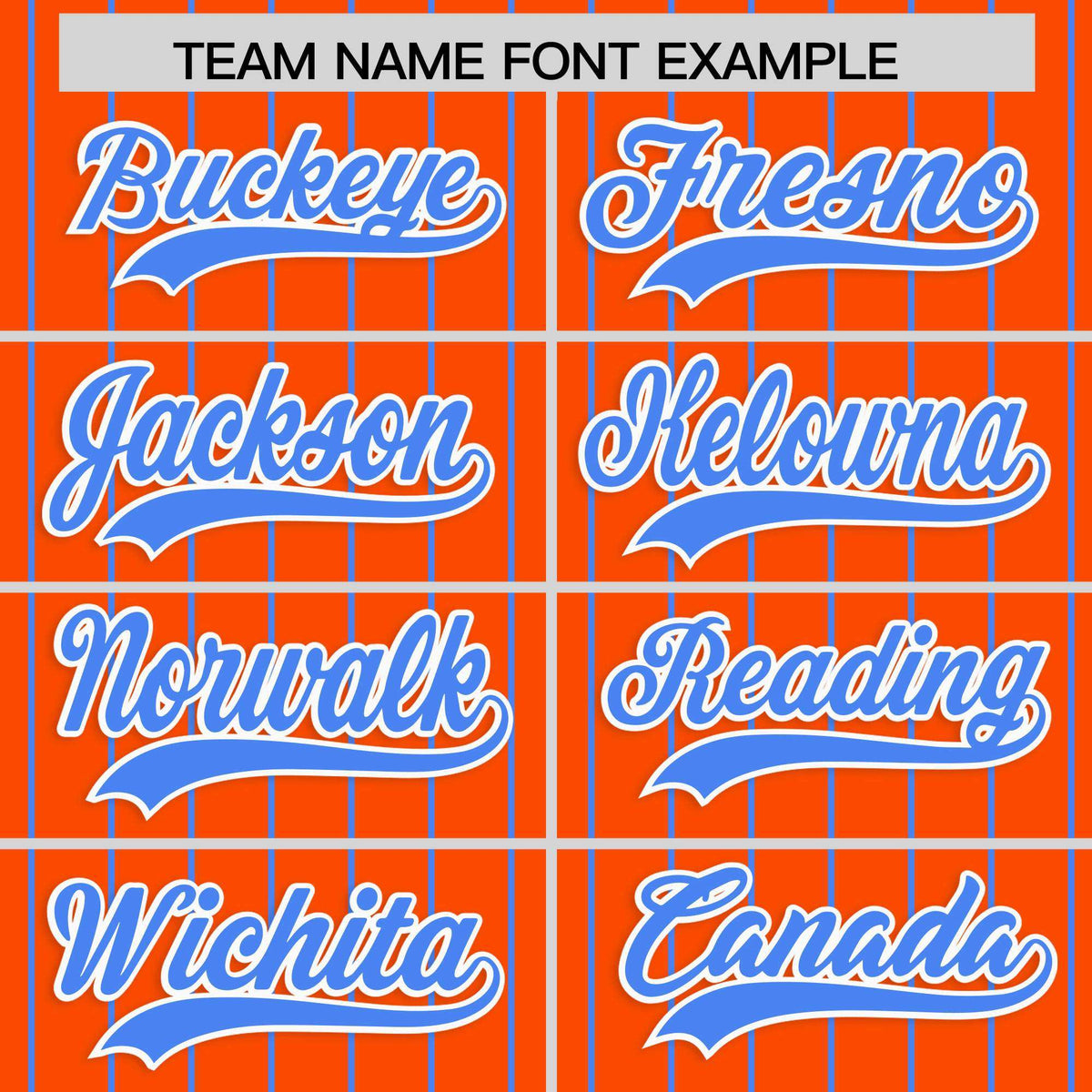 Custom Orange Powder Blue Stripe Fashion Raglan Sleeves Authentic Baseball Jersey