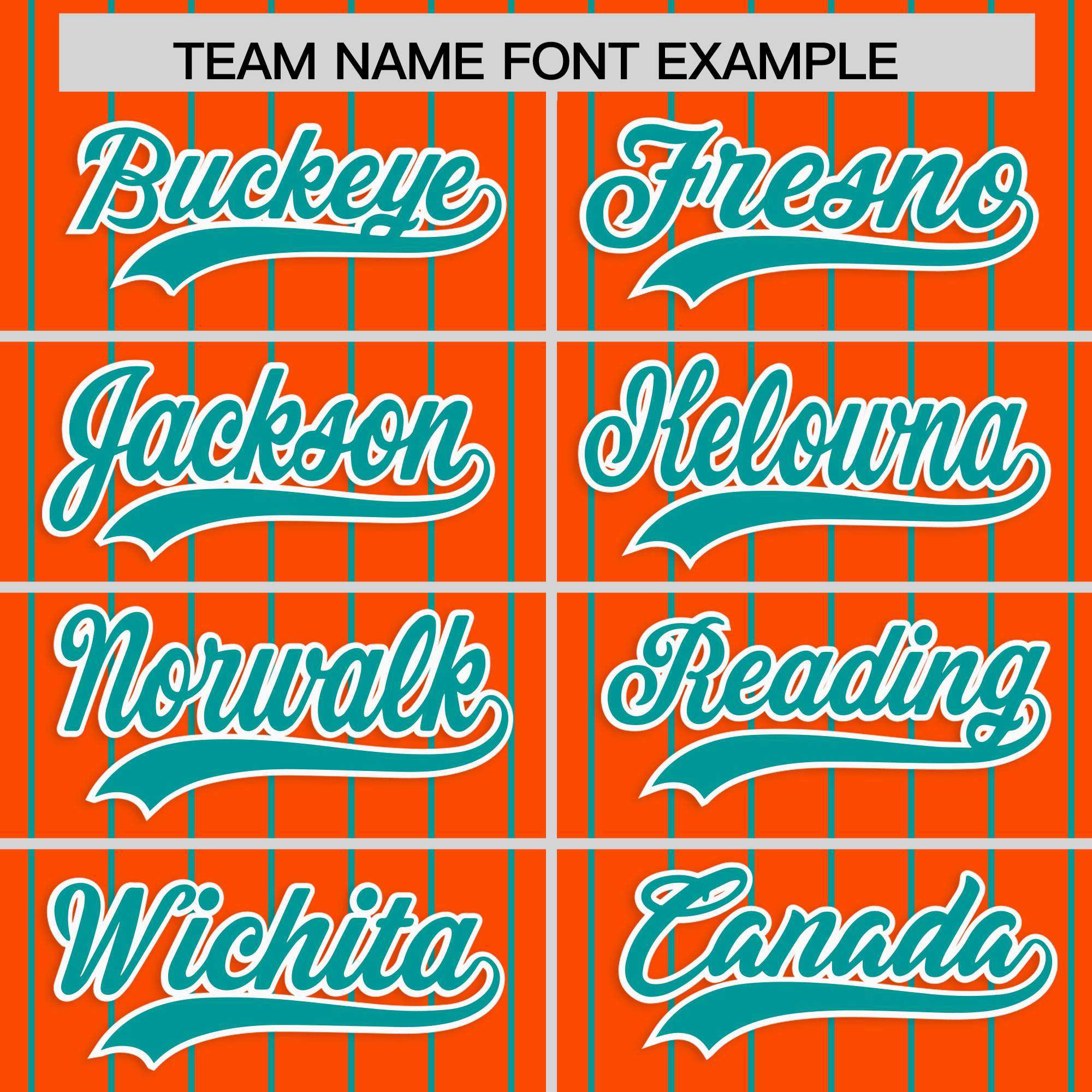 Custom Orange Aqua Stripe Fashion Raglan Sleeves Authentic Baseball Jersey