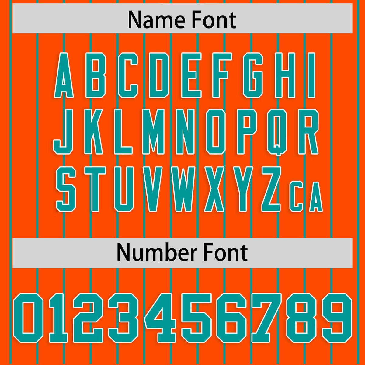 Custom Orange Aqua Stripe Fashion Raglan Sleeves Authentic Baseball Jersey