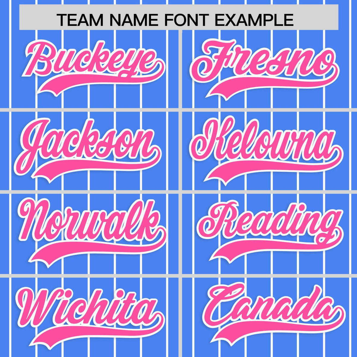 Custom Powder Blue Pink Stripe Fashion Raglan Sleeves Authentic Baseball Jersey