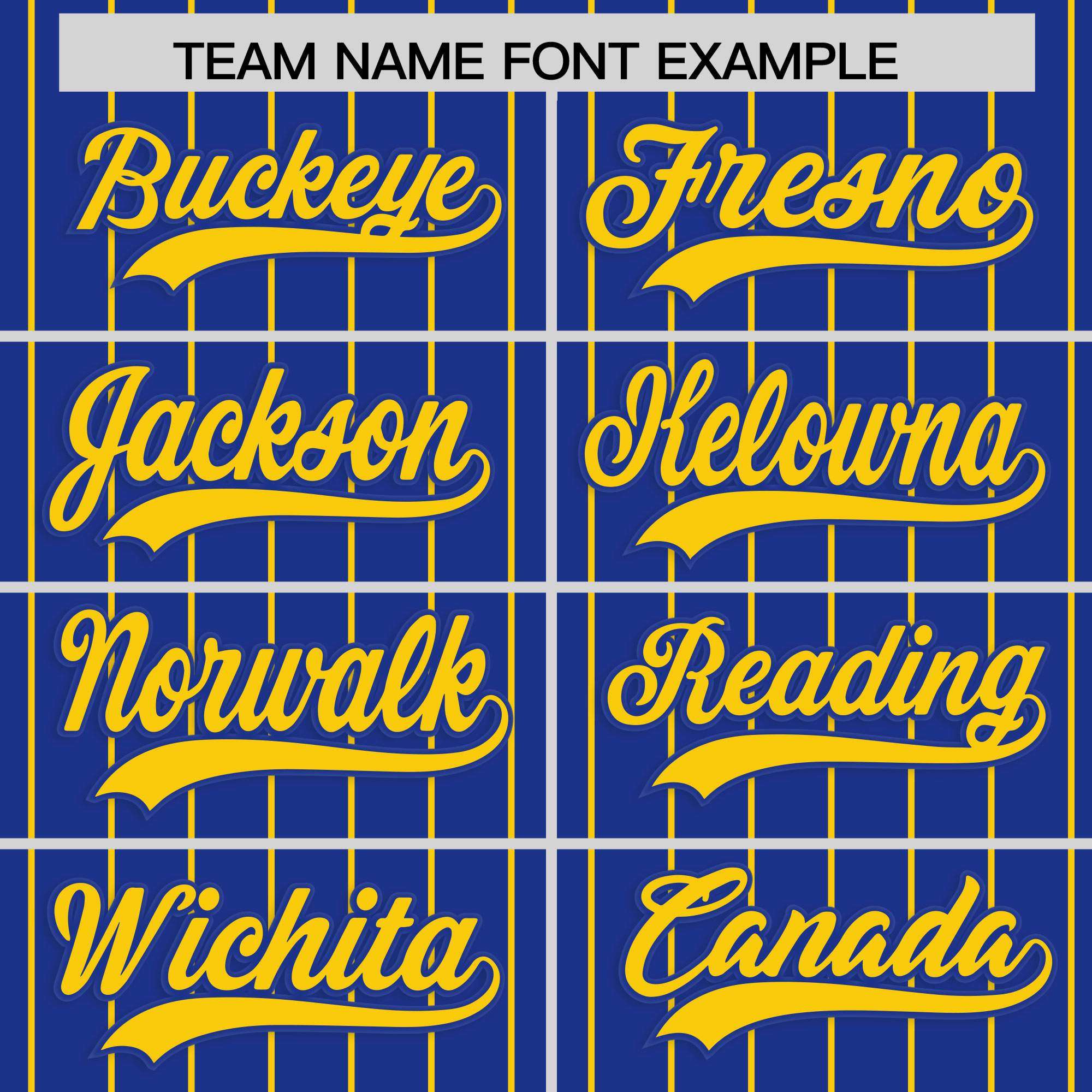 Custom Royal Gold Stripe Fashion Raglan Sleeves Authentic Baseball Jersey
