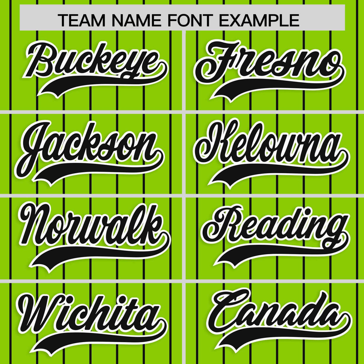 Custom Neon Green Black Stripe Fashion Raglan Sleeves Authentic Baseball Jersey