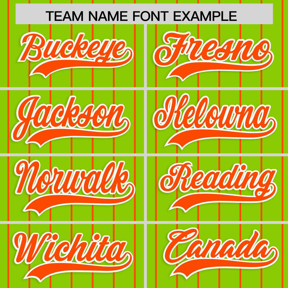 Custom Neon Green Orange Stripe Fashion Raglan Sleeves Authentic Baseball Jersey