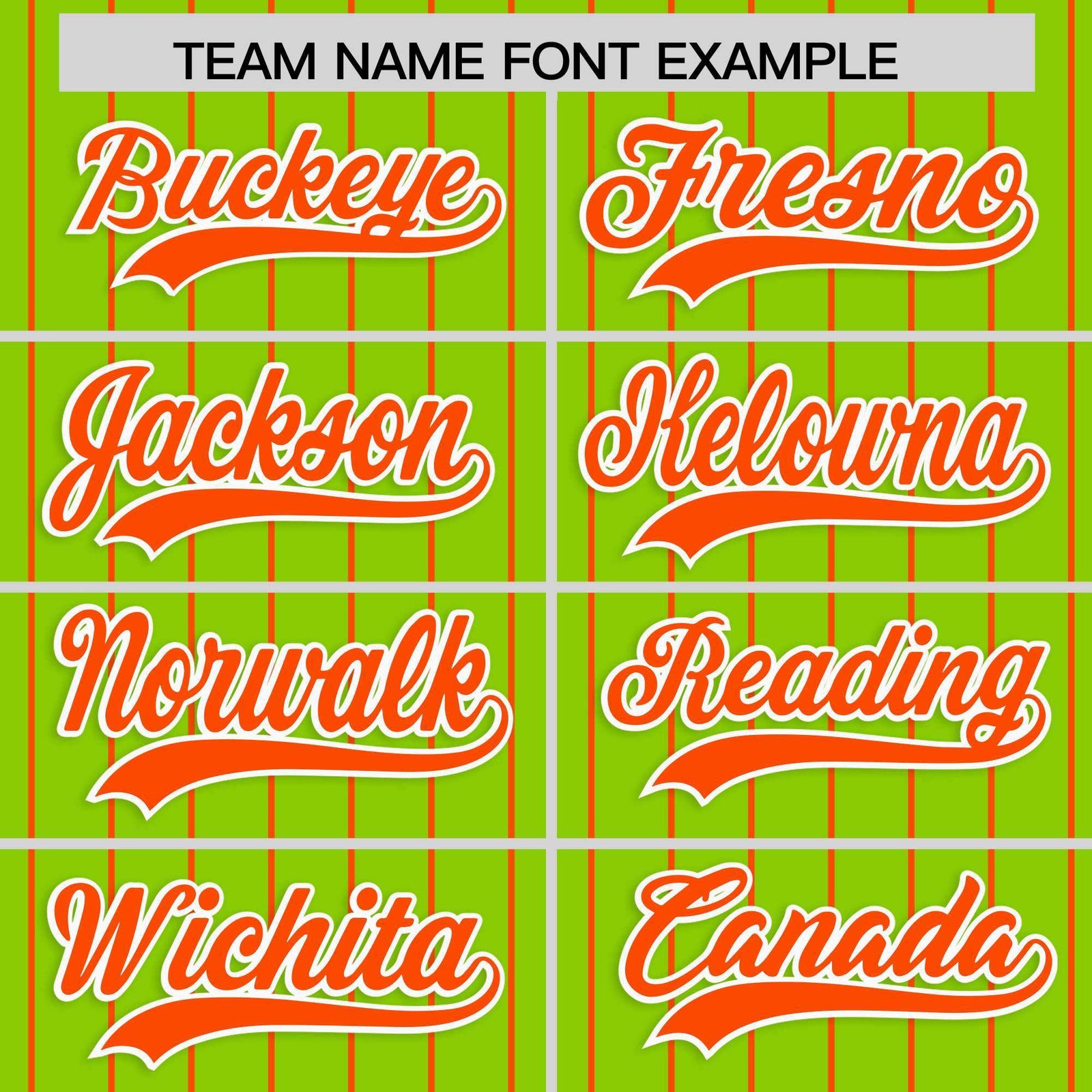 Custom Neon Green Orange Stripe Fashion Raglan Sleeves Authentic Baseball Jersey