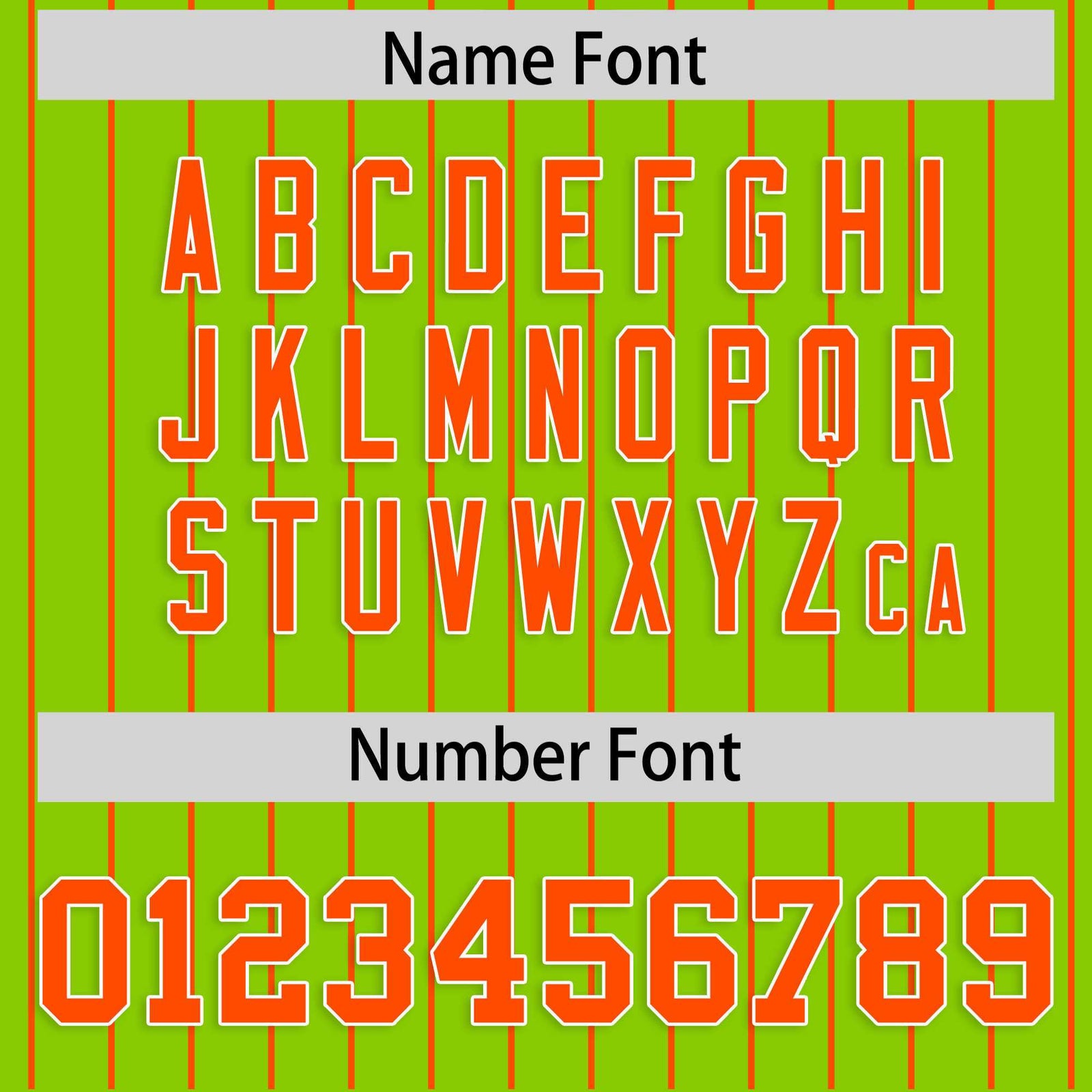 Custom Neon Green Orange Stripe Fashion Raglan Sleeves Authentic Baseball Jersey