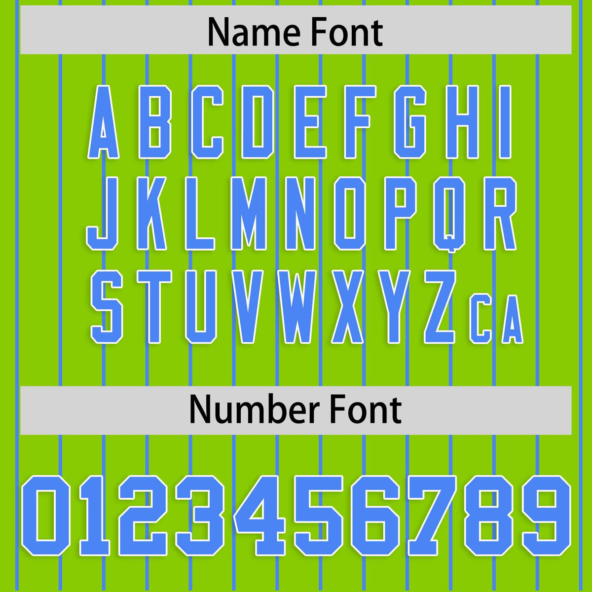 Custom Neon Green Powder Blue Stripe Fashion Raglan Sleeves Authentic Baseball Jersey