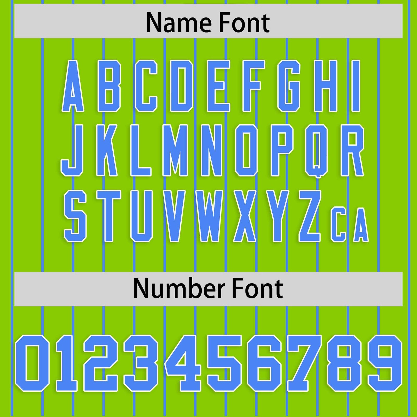 Custom Neon Green Powder Blue Stripe Fashion Raglan Sleeves Authentic Baseball Jersey