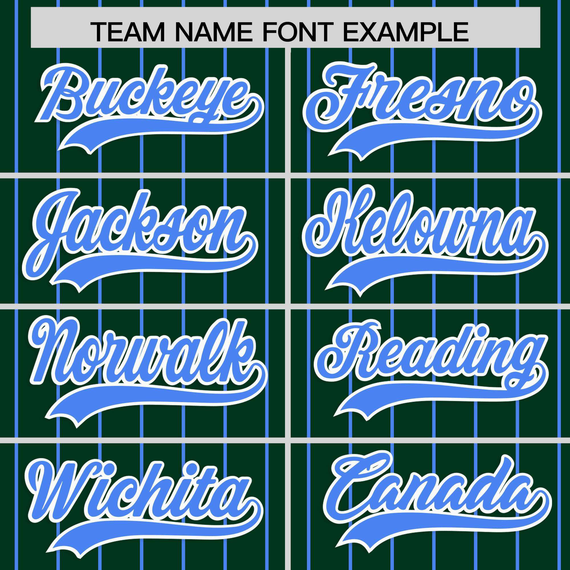 Custom Green Powder Blue Stripe Fashion Raglan Sleeves Authentic Baseball Jersey