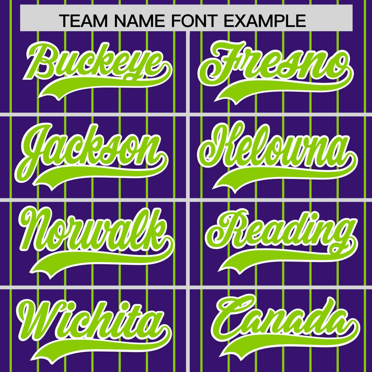 Custom Purple Neon Green Stripe Fashion Raglan Sleeves Authentic Baseball Jersey