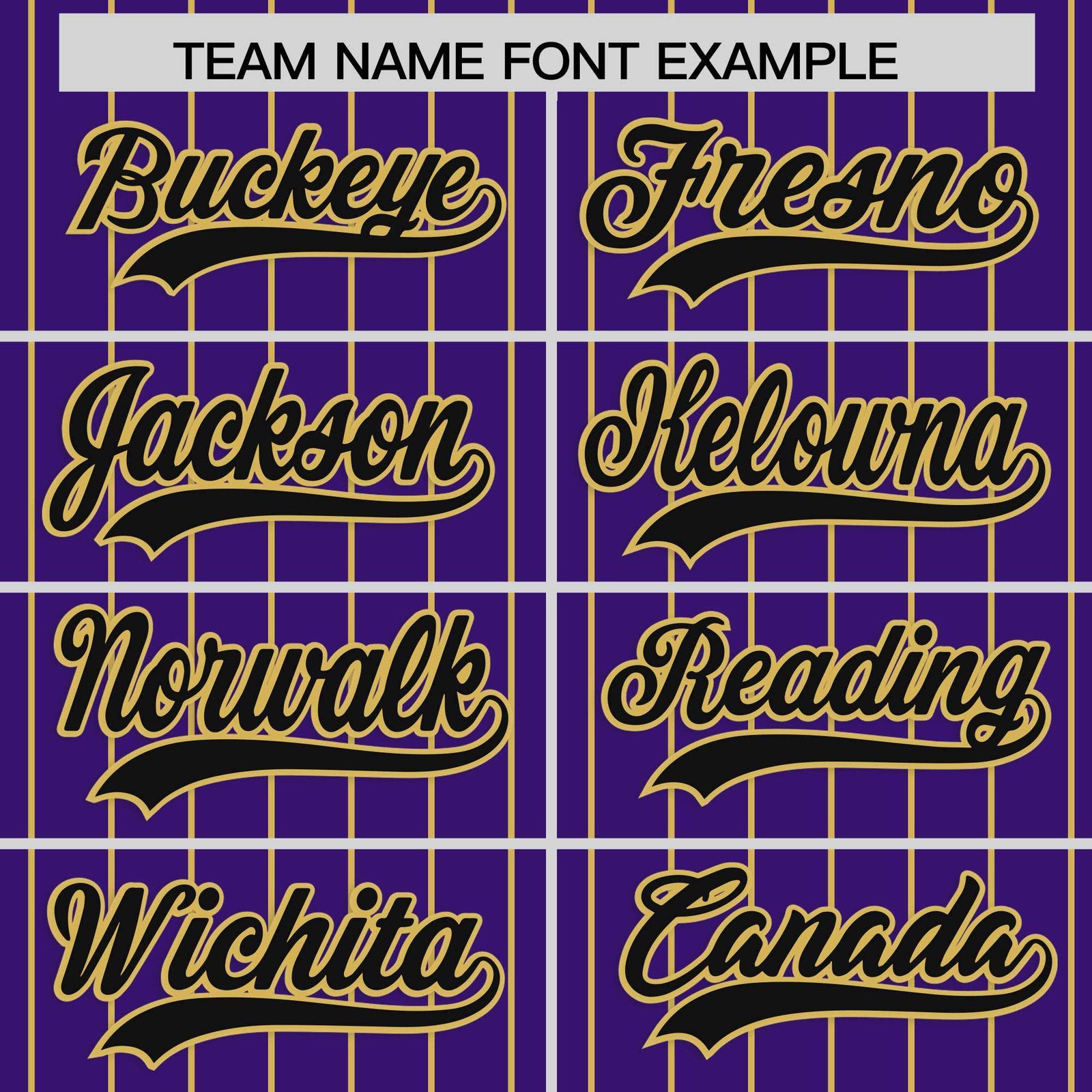 Custom Purple Old Gold Stripe Fashion Raglan Sleeves Authentic Baseball Jersey