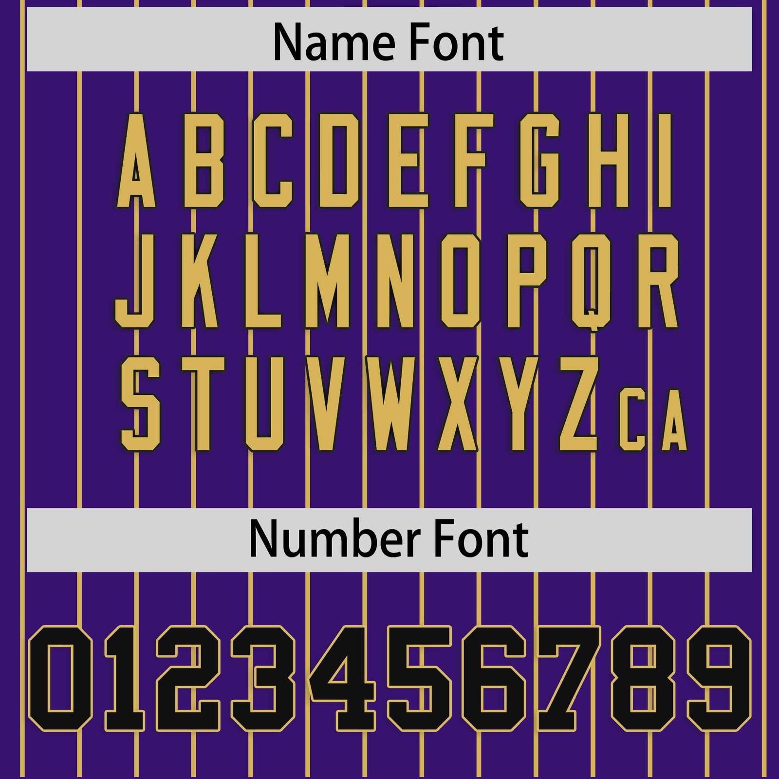 Custom Purple Old Gold Stripe Fashion Raglan Sleeves Authentic Baseball Jersey